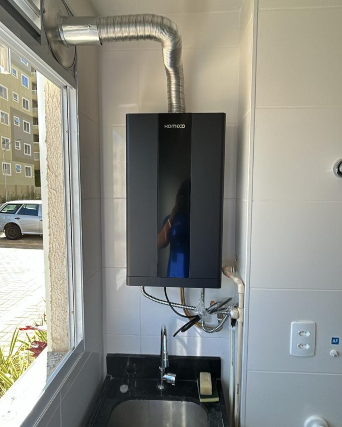 Limpeza e higienização do aquecedor a gás